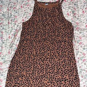 Old Navy Floral and Polka Dot Dress